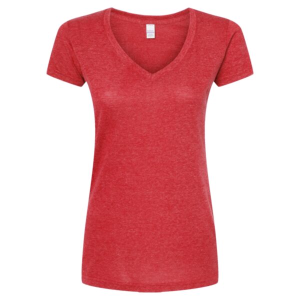 Women's Poly-Rich V-Neck T-Shirt Thumbnail