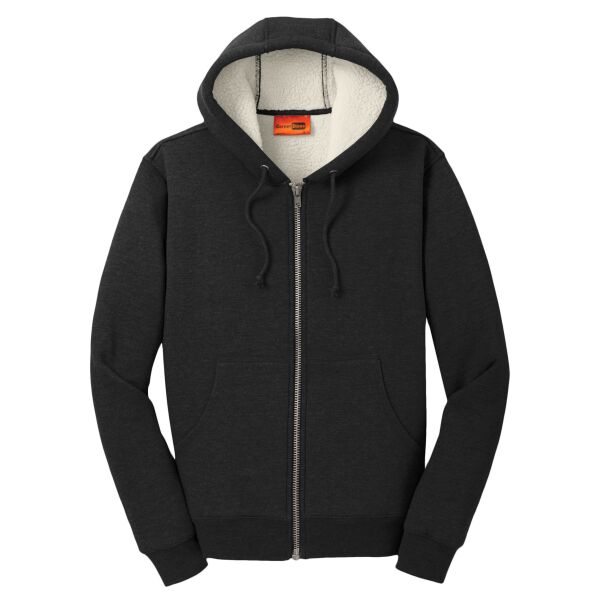 Heavyweight Sherpa Lined Hooded Fleece Jacket Thumbnail