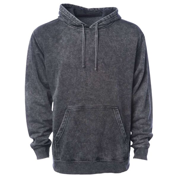 Unisex Midweight Mineral Wash Hooded Sweatshirt Thumbnail