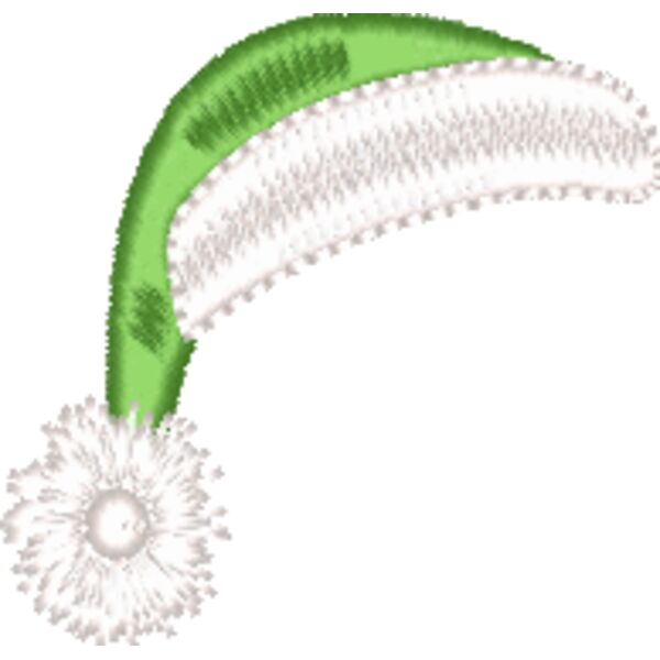 Santa Hat green Thumbnail