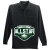 Long Sleeve Silk Touch Polo with Pocket Thumbnail