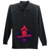Long Sleeve Silk Touch Polo with Pocket Thumbnail