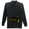 Long Sleeve Silk Touch Polo with Pocket Thumbnail