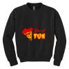 Youth Heavy Blend Crewneck Sweatshirt Thumbnail