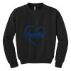 Youth Heavy Blend Crewneck Sweatshirt Thumbnail